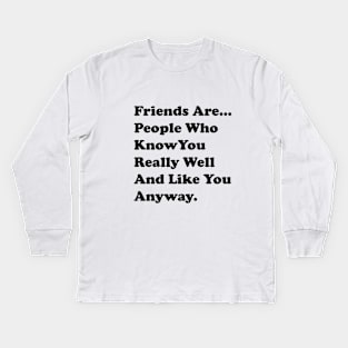 Best Friends Kids Long Sleeve T-Shirt